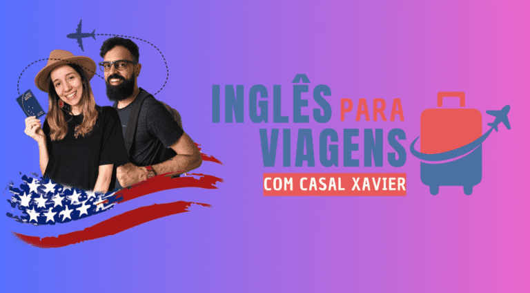 curso inglês Para Viagens Intensivo com o casal xavier